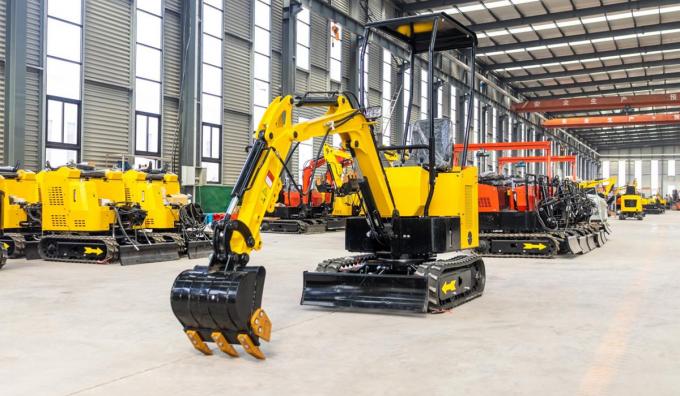últimas noticias de la compañía sobre La introducción de una excavadora de 1,2 toneladas con motor Kubota  1