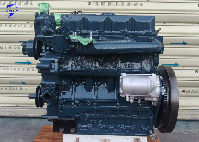 4-Cylinder Kubota Fine Remanufactured V2203 Water-Cooled Diesel Engine For Excavator