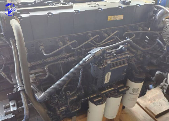 Motor diesel de 6 cilindros de 340 CV para maquinaria de construcción Assy WP7.340E53 para camiones pesados, mezcladora de cemento, cargador de ruedas