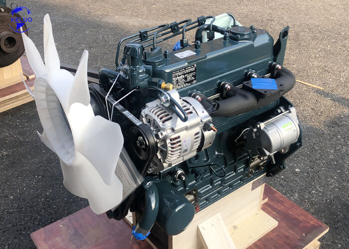 Motor diésel Kubota V1505 de 4 cilindros refrigerado por agua para excavadoras, cargadoras, grupos electrógenos y tractores