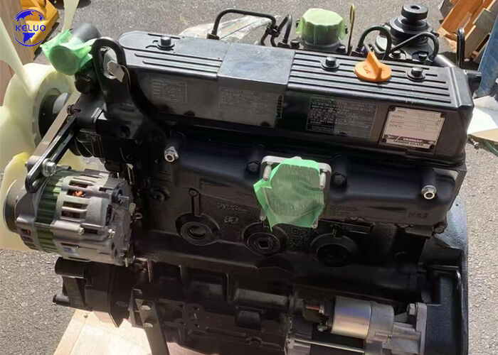 Un clásico motor diésel vertical de cuatro líneas refrigerado por agua 4TNE92 Motor para excavadora de carretillas elevadoras